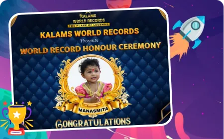 Uptodd genius baby Manasmita | Kalams World Record